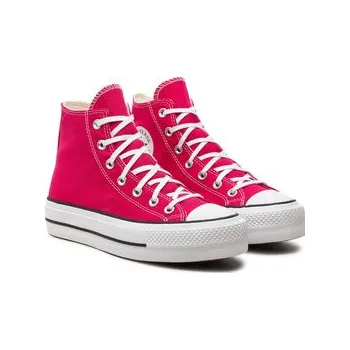 Dámská obuv Converse Plátěnky Chuck Taylor All Star Lift Platform Hi A08288C Růžová 36_5