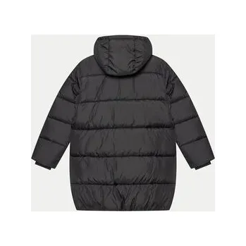 Dámská bunda Calvin Klein Jeans Zimní bunda Essential IB0IB02168 Černá Relaxed Fit 16Y