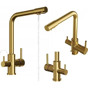 Vodovodní baterie Kuchyňská stojánková baterie Granitan FLOW černá