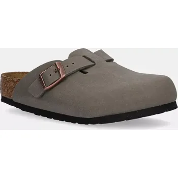 Dámské pantofle Dětské pantofle Birkenstock Boston zelená barva, 1029357 91X, EUR 29