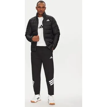 Pánská bunda adidas Vatovaná bunda Essentials JD1046 Černá Slim Fit XXL