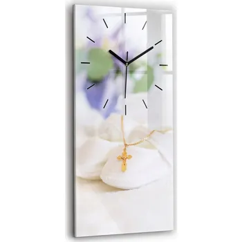 Hodiny Nástěnné hodiny SacroArte bílé 30 cm