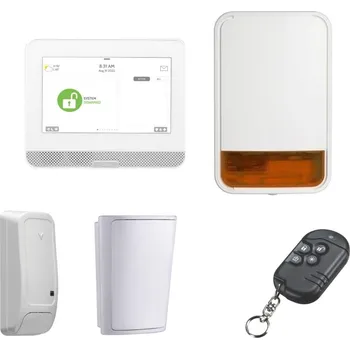 Zabezpečovací technika DSC IQ Hub Starter Kit PowerG (rozbočovač, jazýčkový spínač, pir, siréna, dálkové ovládání)