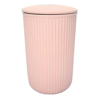Dóza na potraviny Porcelánová kuchyňská dóza Alice Pale Pink