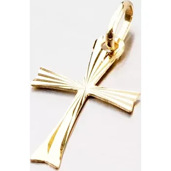 Přívěsek Přívěsek žluté zlato 585 křížek 13-018