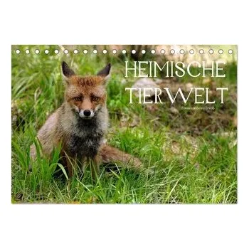 Příroda Heimische Tierwelt (Tischkalender 2025 DIN A5 quer), CALVENDO Monatskalender - Trapp, Benny