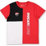 Triko DUCATI CORSE dětské (červená,bílá) 4-6 let