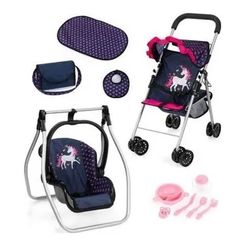 Dětské zboží Wózek spacerówka dla lalek z akcesoriami (pl, 2000, Bayer Design)