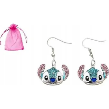 Náušnice Dětské Náušnice z pohádky Lilo & Stitch se Zirkony