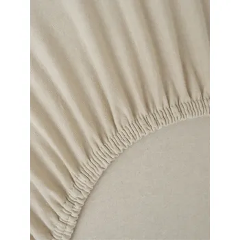 Prostěradlo Jersey prostěradlo Classic 160 x 200 cm – béžová