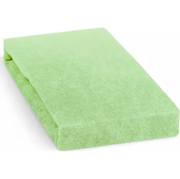 Prostěradlo Froté prostěradlo 60x120cm, světle zelené