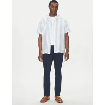 Pánská košile Michael Kors Košile CS5405QHJ0 Modrá Regular Fit S