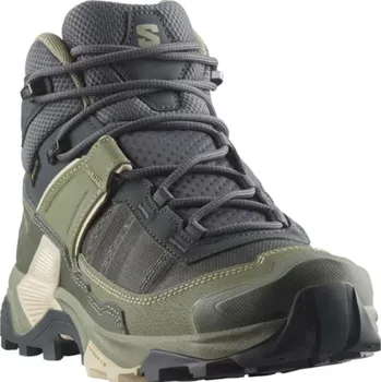 Dámská treková obuv Salomon X Ultra 5 Mid GTX W L47754600 - turbulence/sedona sage/tender peach 44