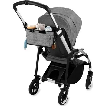 Přebalovací taška SKIP HOP Organizér na kočárek Grab&Go Ultra grey melange