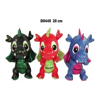 plyšák Smok "Kraków" błyszczący 20cm MIX