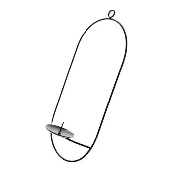 Svícen Kovový nástěnný svícen, 0/30