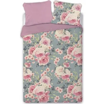 Povlečení POVLEČENÍ RŮŽE KVĚTY PROVENCE KYTICE 200x220