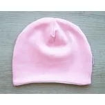 AMÁLKA Dvojitá elastická čepička, růžová Velikost: 74-80