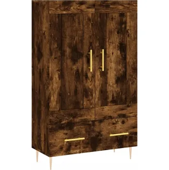 Komoda Skříňka kouřový dub 69,5x31x115 cm