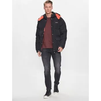 Deus Ex Machina Zimní bunda Summit DMF226317 Černá Regular Fit XL