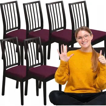 Prostěradlo Potah na židli TELATTI červený