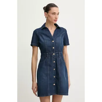 Dámské šaty Džínové šaty Morgan ROGLA námořnická modř 59X, vel. 36