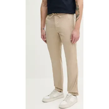 Dámské kalhoty Kalhoty Pepe Jeans PULL ON COMFORT CHINO PM211866 béžová 80X, vel. 29