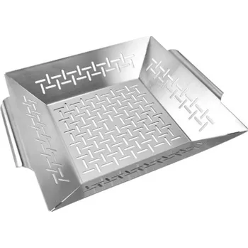 Příslušenství pro gril Grilovací mísa 34×28,5×6,8cm nerez UG Grill