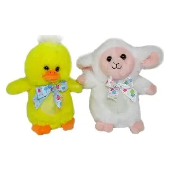 plyšák Zwierzęta z głosem 14cm MIX