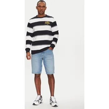 Dámská mikina Puma Mikina Class Striped 684647 Tmavomodrá Regular Fit M