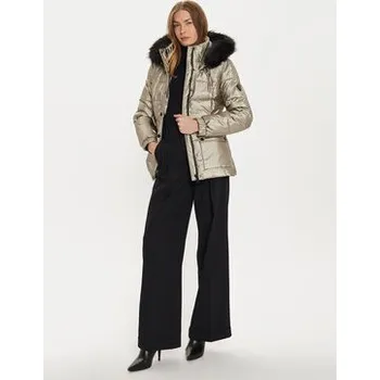 Morgan Zimní bunda 242-GELIAM Zlatá Regular Fit 34