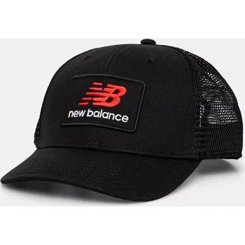 Kšiltovka Kšiltovka New Balance černá barva, s aplikací, LAH51016BK 99X, vel. ONE SIZE