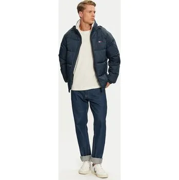 Tommy Jeans Zimní bunda DM0DM20003 Tmavomodrá Relaxed Fit L