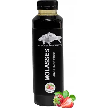 Návnadové aroma Karpí melasa Jahoda 650g Wratislavia Baits - dip / zálivka