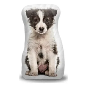 3D polštář ve tvaru Štěňátko border kólie (cs, Sablio)