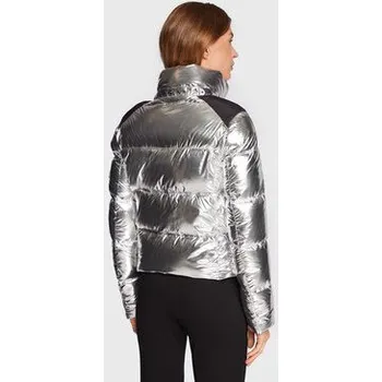 RefrigiWear Zimní bunda Maggy W12500 NY0188 Stříbrná Slim Fit XL