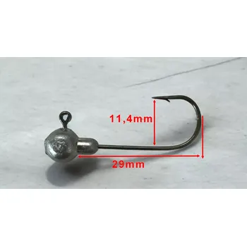 Rybářský háček JIGOVÁ HLAVA KOULE 4G-1/0-5KS