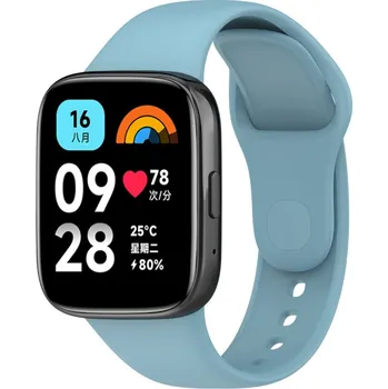 MůjMiBand.cz Silikonový řemínek pro Xiaomi Redmi Watch 3 Active Barva: bledě modrá