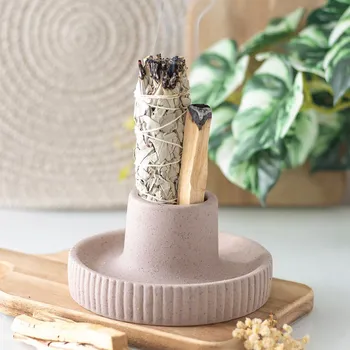 Široká keramická miska Smudge Bowl Greige