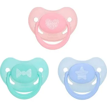 dudlíky Canpol babies dudlík silikonový 0-6m anatomický PASTELS