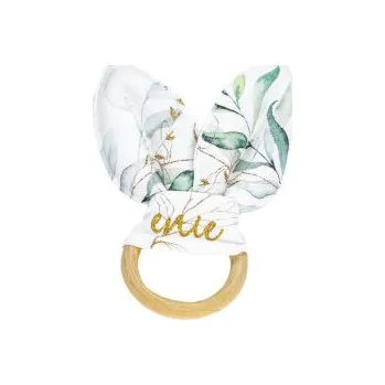 enie baby Dřevěné kousátko Golden Leaves