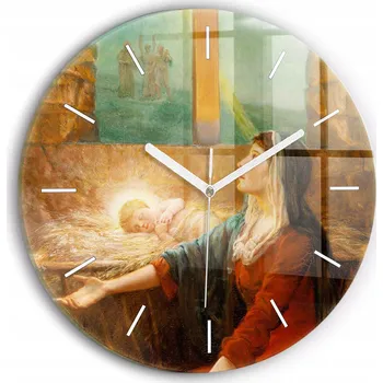 Hodiny Nástěnné hodiny SacroArte, vícebarevné, 30 cm