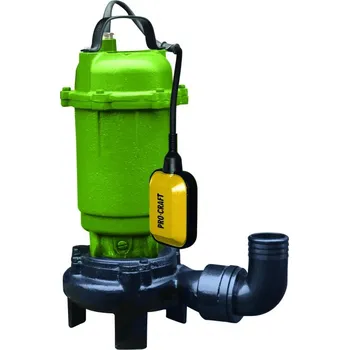 Čerpadlo PROCRAFT Čerpadlo kalové o příkonu 750 W s řezacím nožem a plovákem do studny nebo septiku