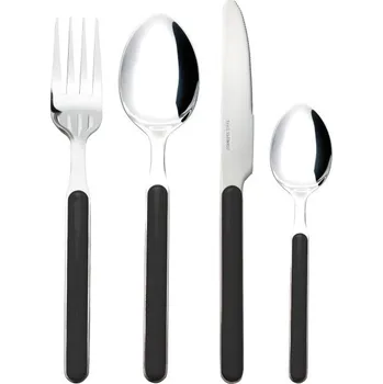 Příbor Sada příborů Brunner pro 4 osoby Barva: Černá