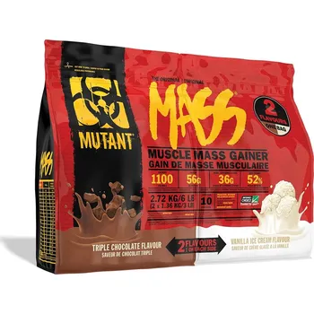 Gainer Mutant Mutant® Mass Gainer Dual 2720 g Příchuť: trojitá čoko-vanilková zmrzlina