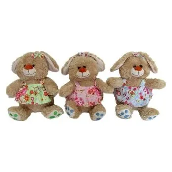 plyšák Zajączek w sukience 24cm MIX
