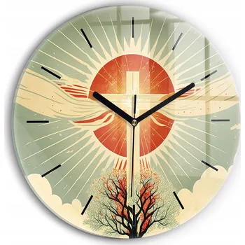 Hodiny Nástěnné hodiny SacroArte, vícebarevné, 30 cm