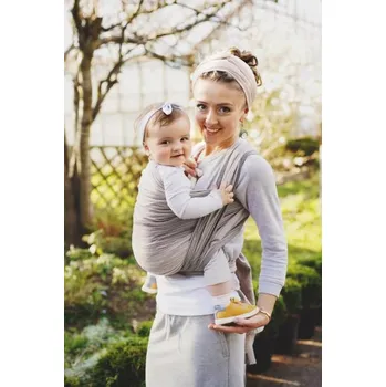 Šátek na nošení dítěte Little Frgo šátek Bamboo Quartz - délka 6,2m (vel. 9)