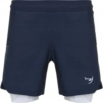 Pánské kraťasy Kraťasy pánské FUMETSU Icon Dual Layer Training navy/ white S