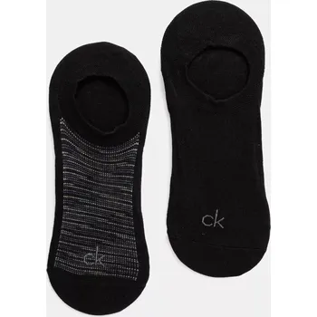 Pánské ponožky Ponožky Calvin Klein 2-pack pánské, černá barva, 701231367 99X, vel. ONE SIZE